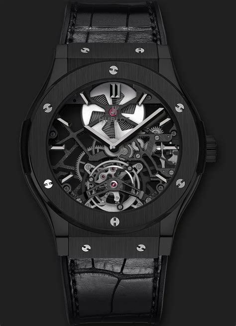 hublot skeleton tourbillon all black|Hublot mp 10.